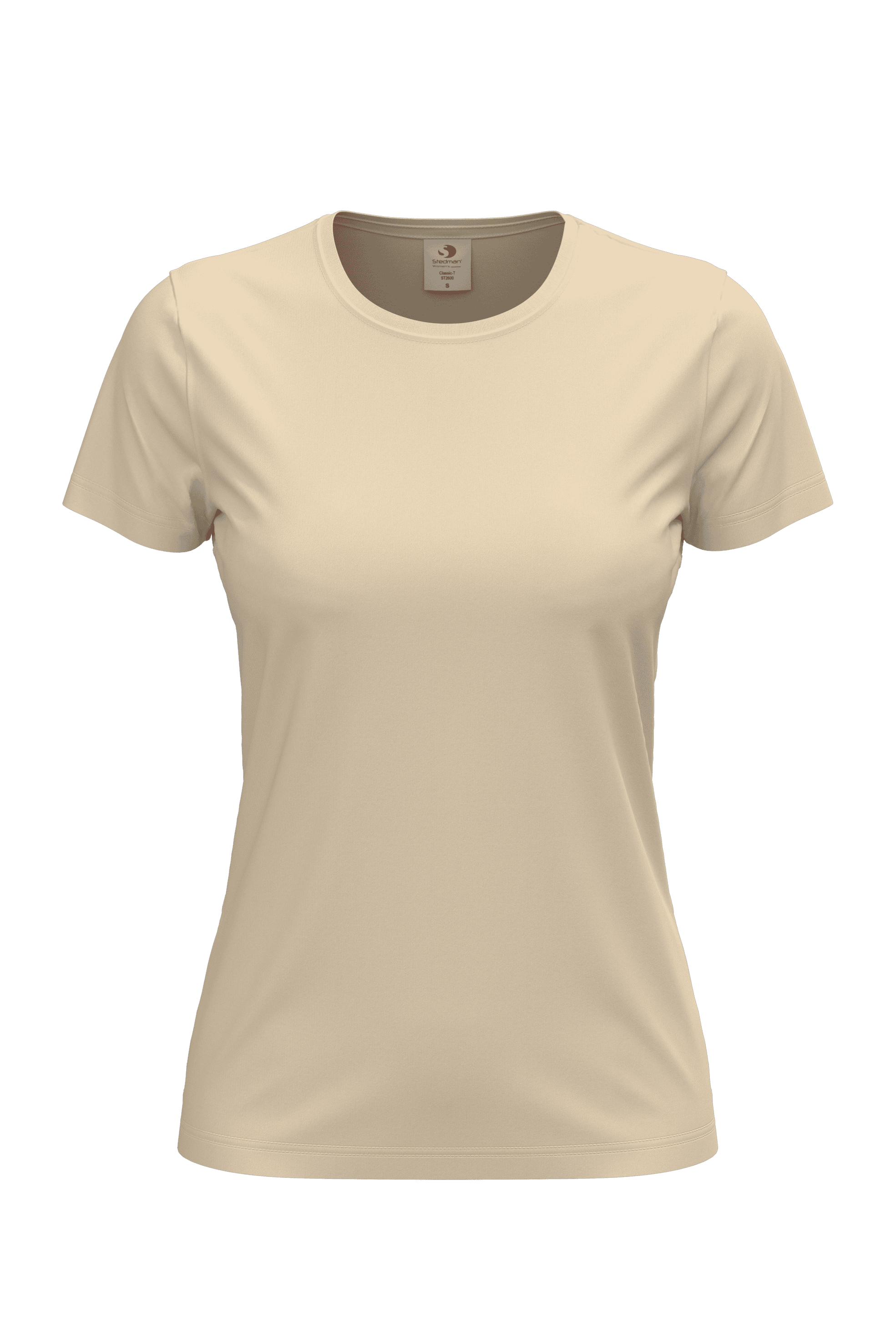 T-SHIRT M/C CLASSIC-T FITTED DONNA GIROCOLLO
