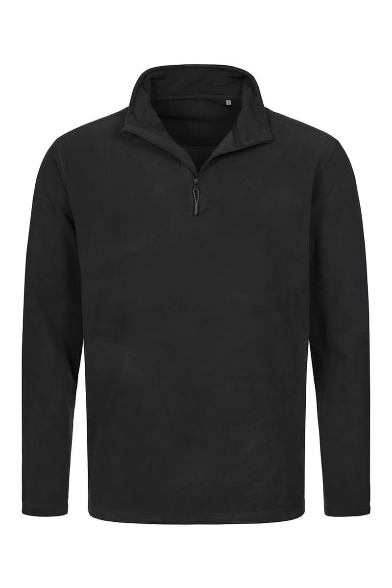 FELPA IN PILE MEZZA ZIP ACTIVE UOMO