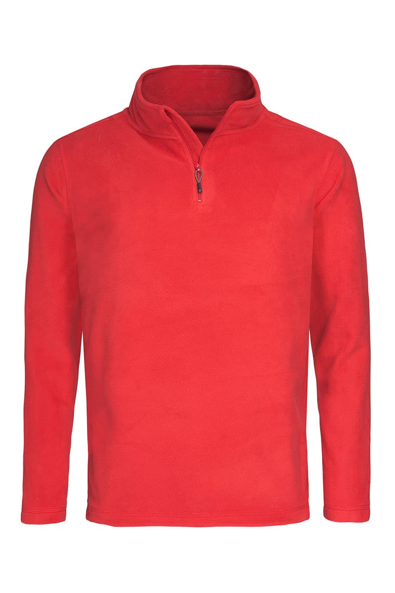 FELPA IN PILE MEZZA ZIP ACTIVE UOMO