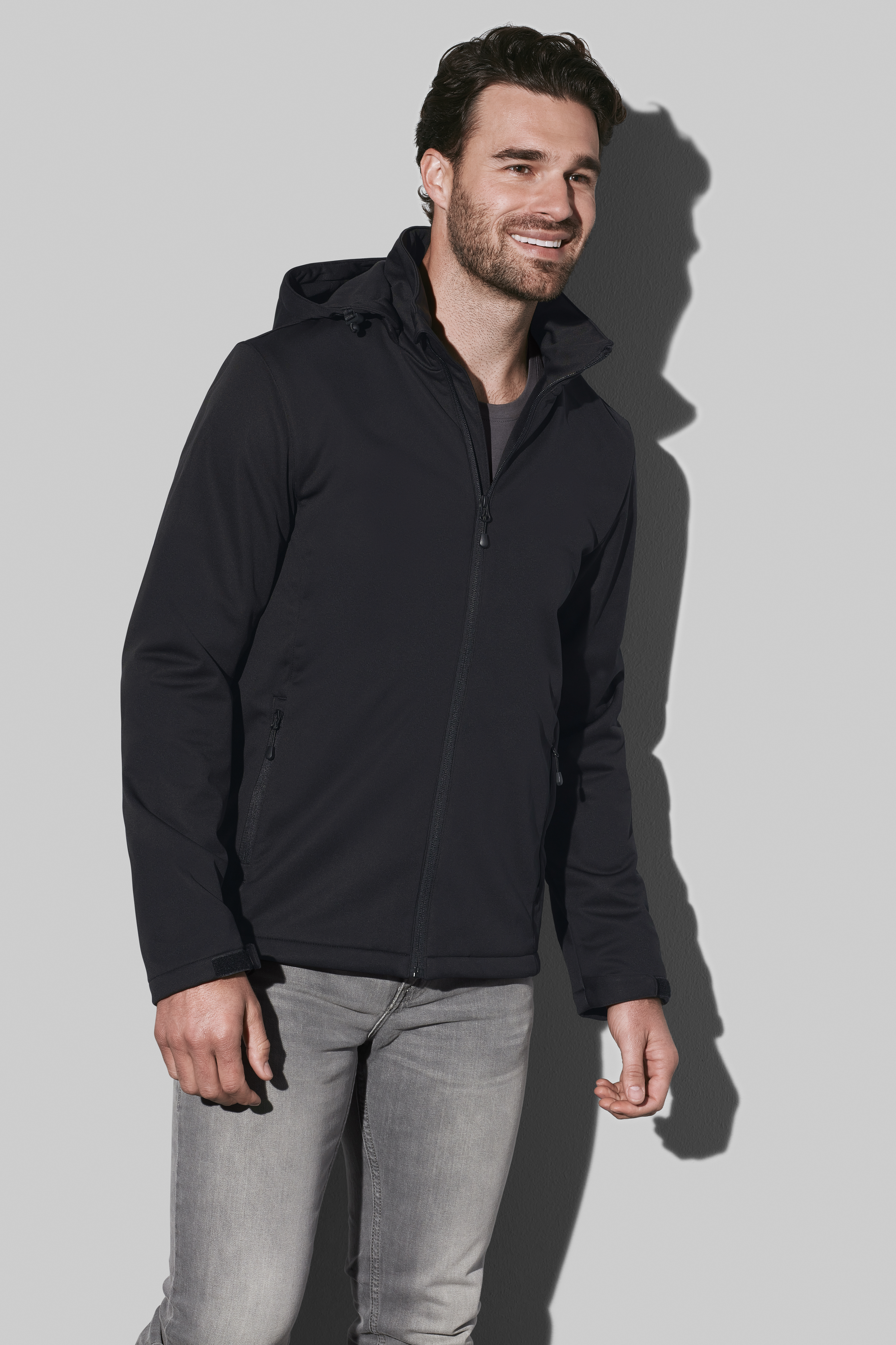 SOFTSHELL CON CAPPUCCIO LUX UOMO SOFTSHELL CON CAPPUCCIO LUX UOMO