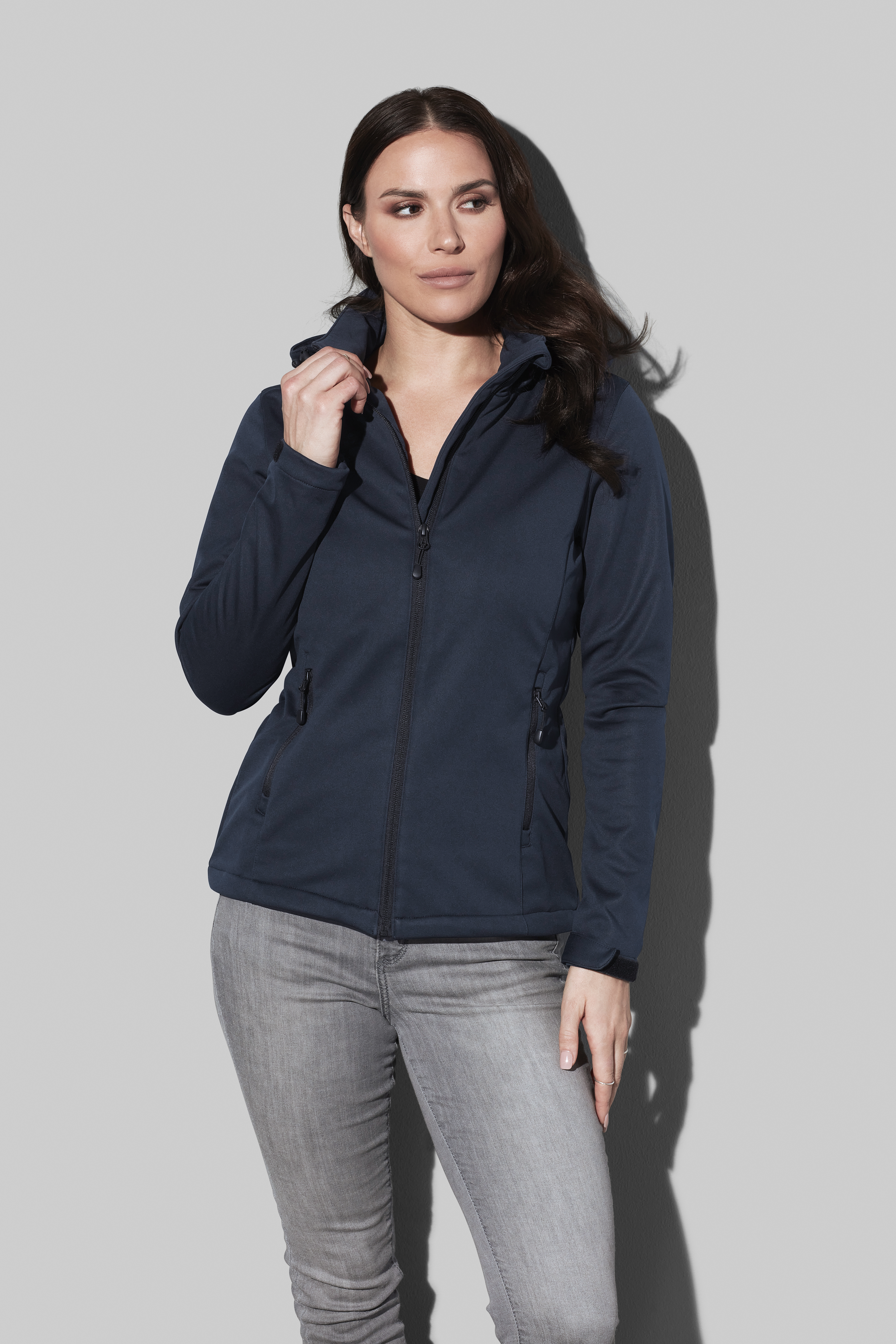 SOFTSHELL CON CAPPUCCIO LUX DONNA