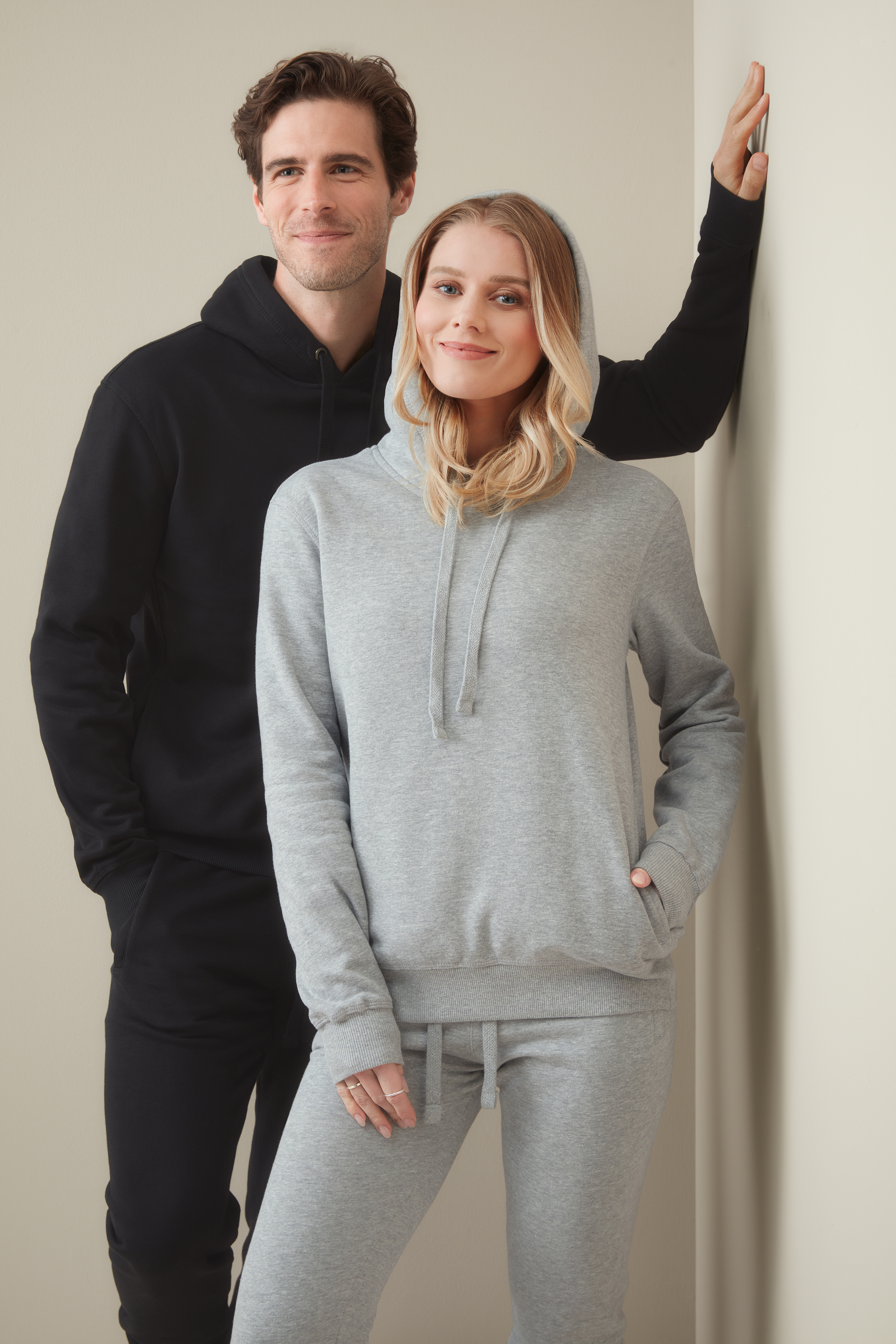FELPA CON CAPPUCCIO RECYCLED UNISEX