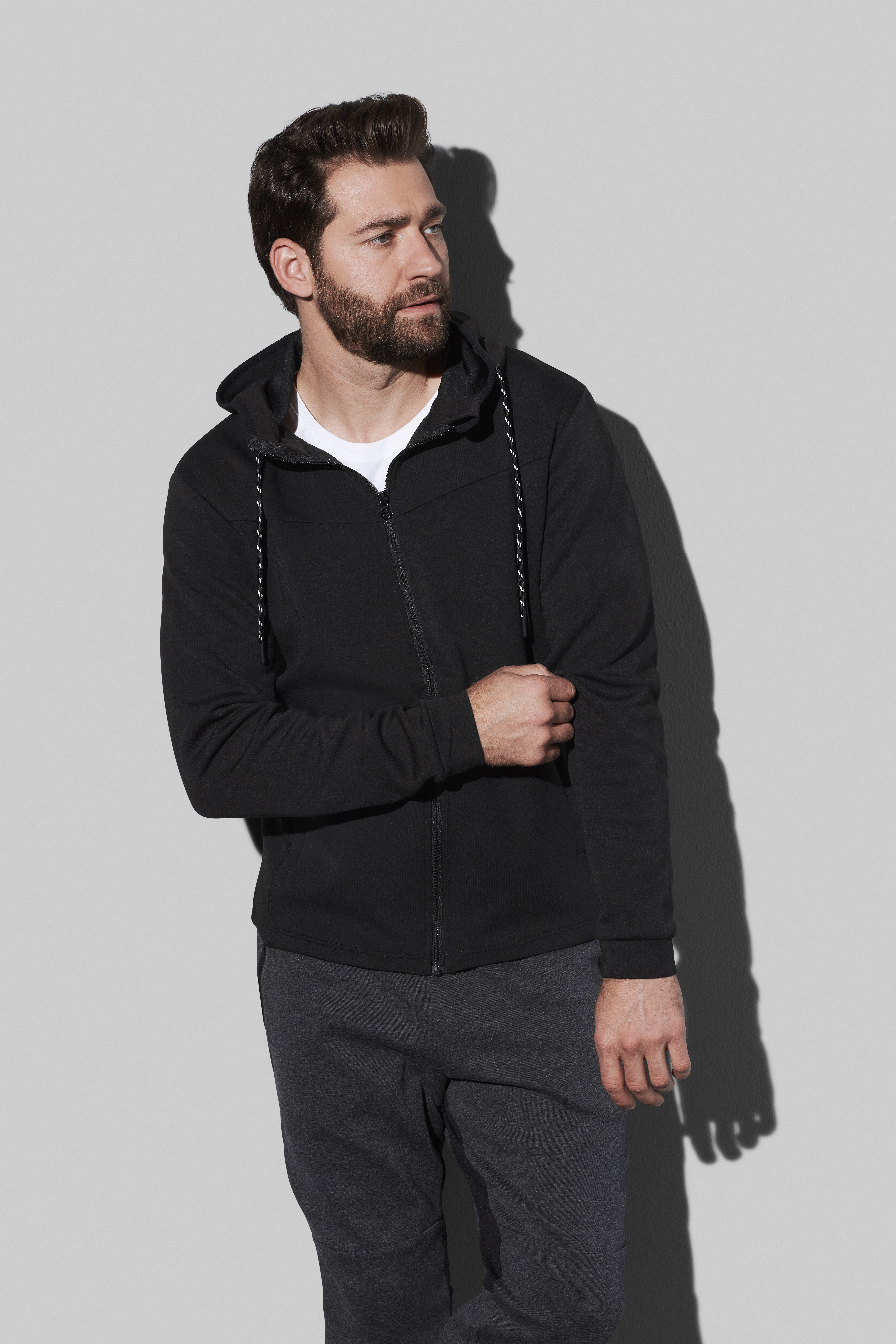 FELPA CON CAPPUCCIO RECYCLED SCUBA UOMO