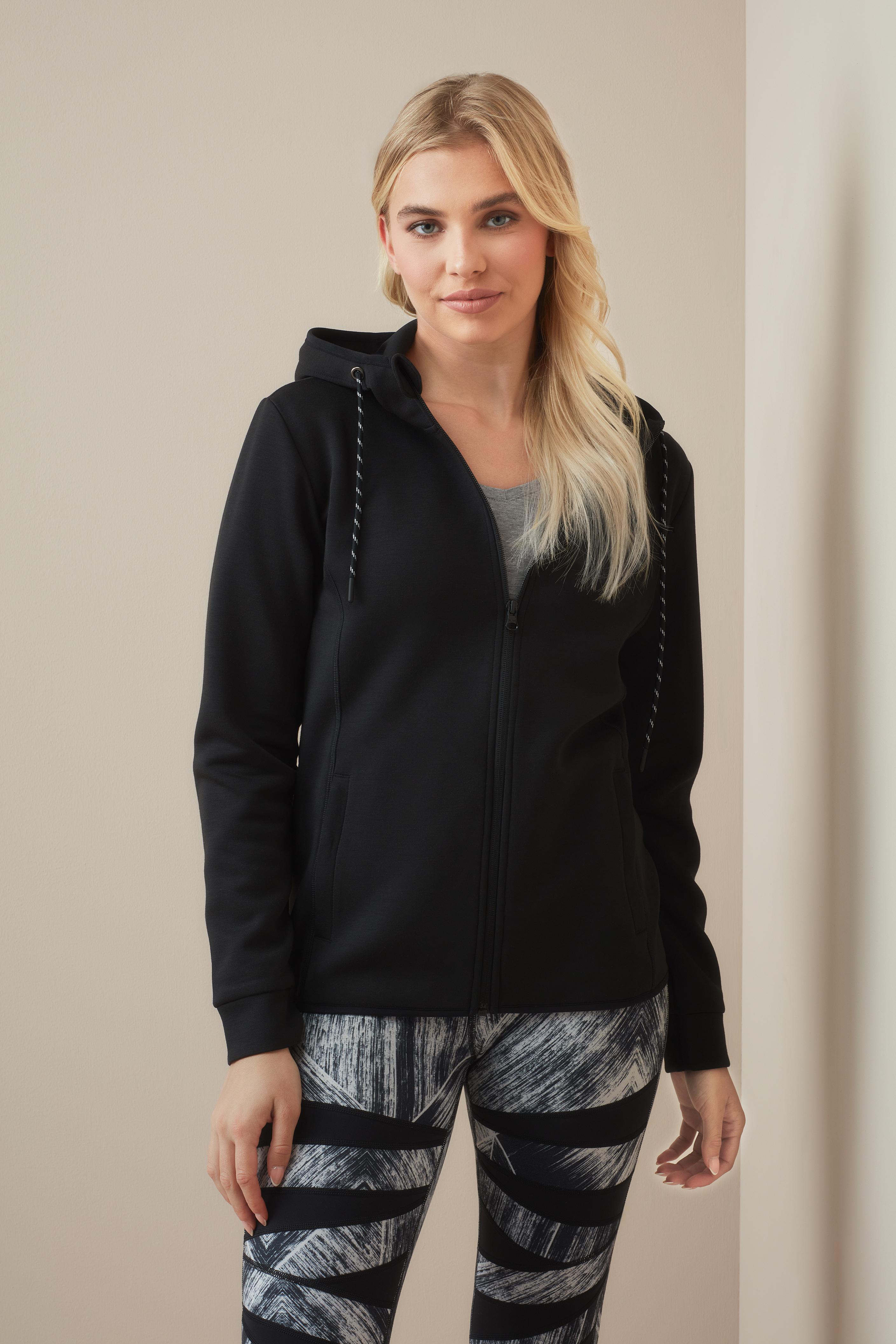 FELPA CON CAPPUCCIO RECYCLED SCUBA DONNA