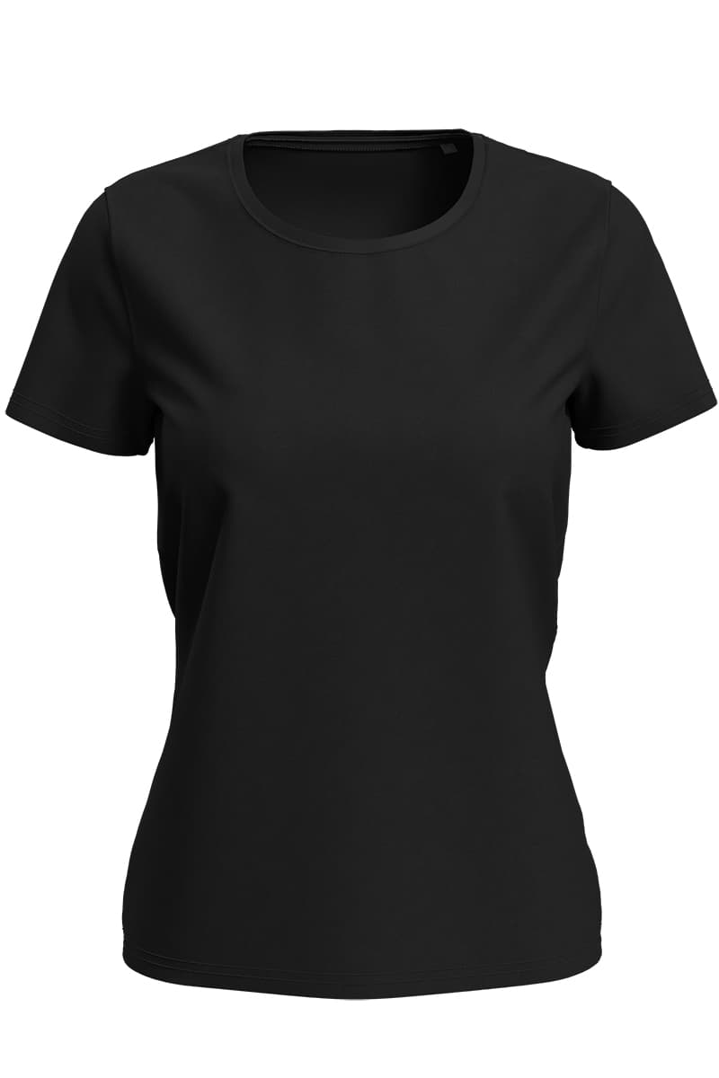 T-SHIRT M/C LUX DONNA 160 GSM