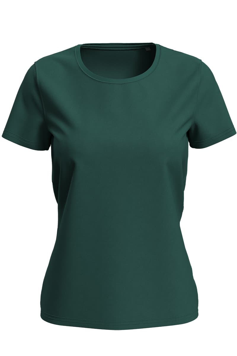 T-SHIRT M/C LUX DONNA 160 GSM