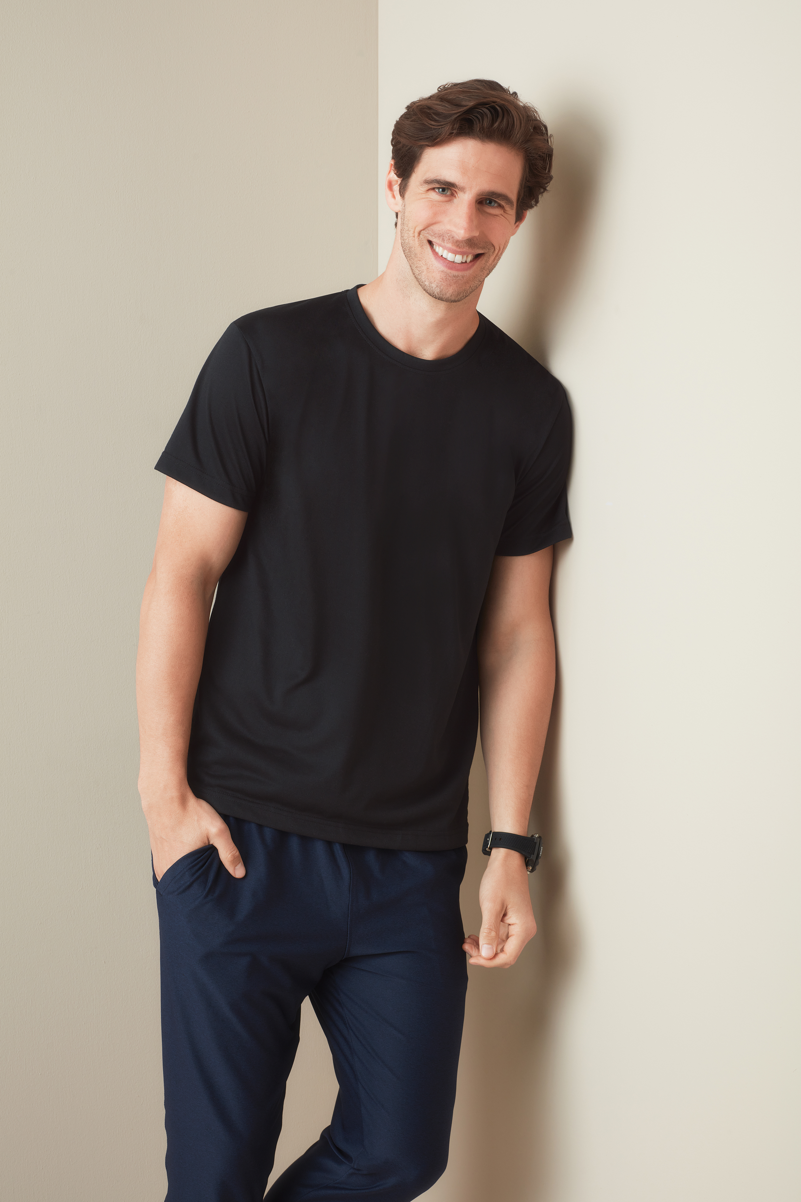 T-SHIRT M/C ACTIVE COTTON TOUCH UOMO