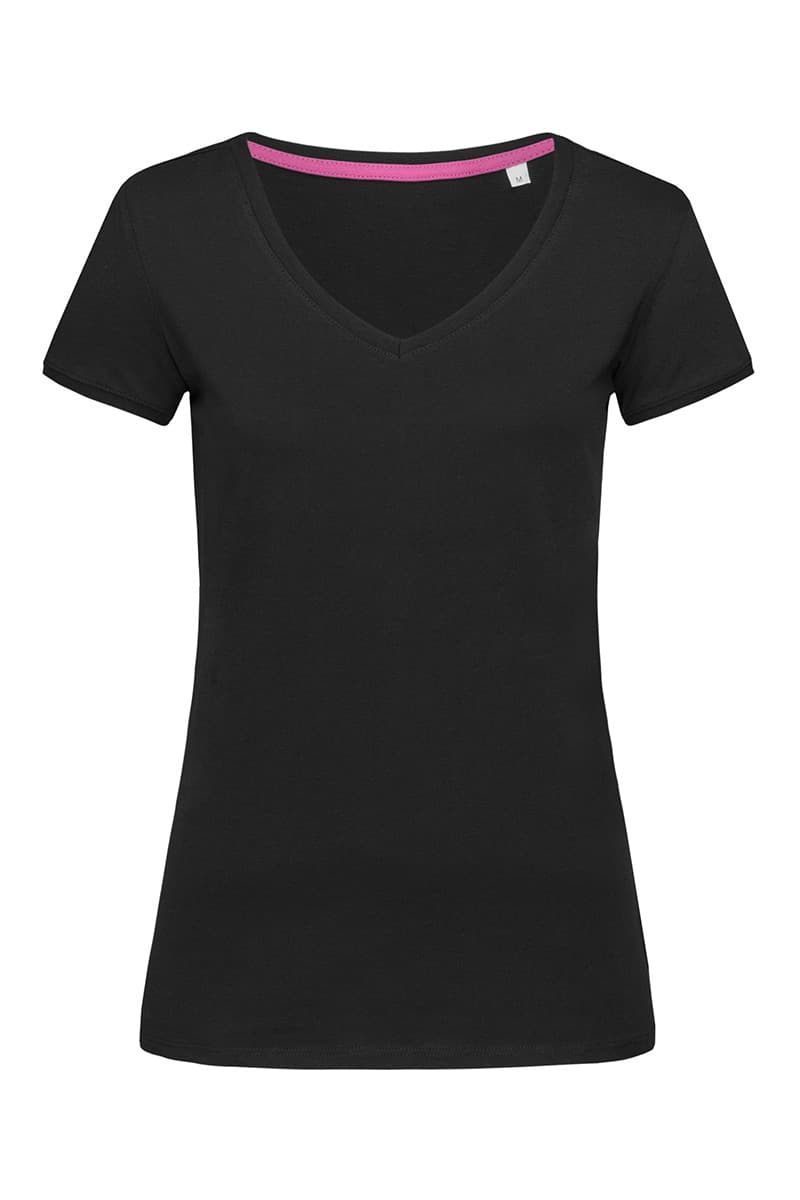 T-SHIRT M/C MEGAN SCOLLO A V DONNA T-SHIRT M/C MEGAN SCOLLO A V DONNA