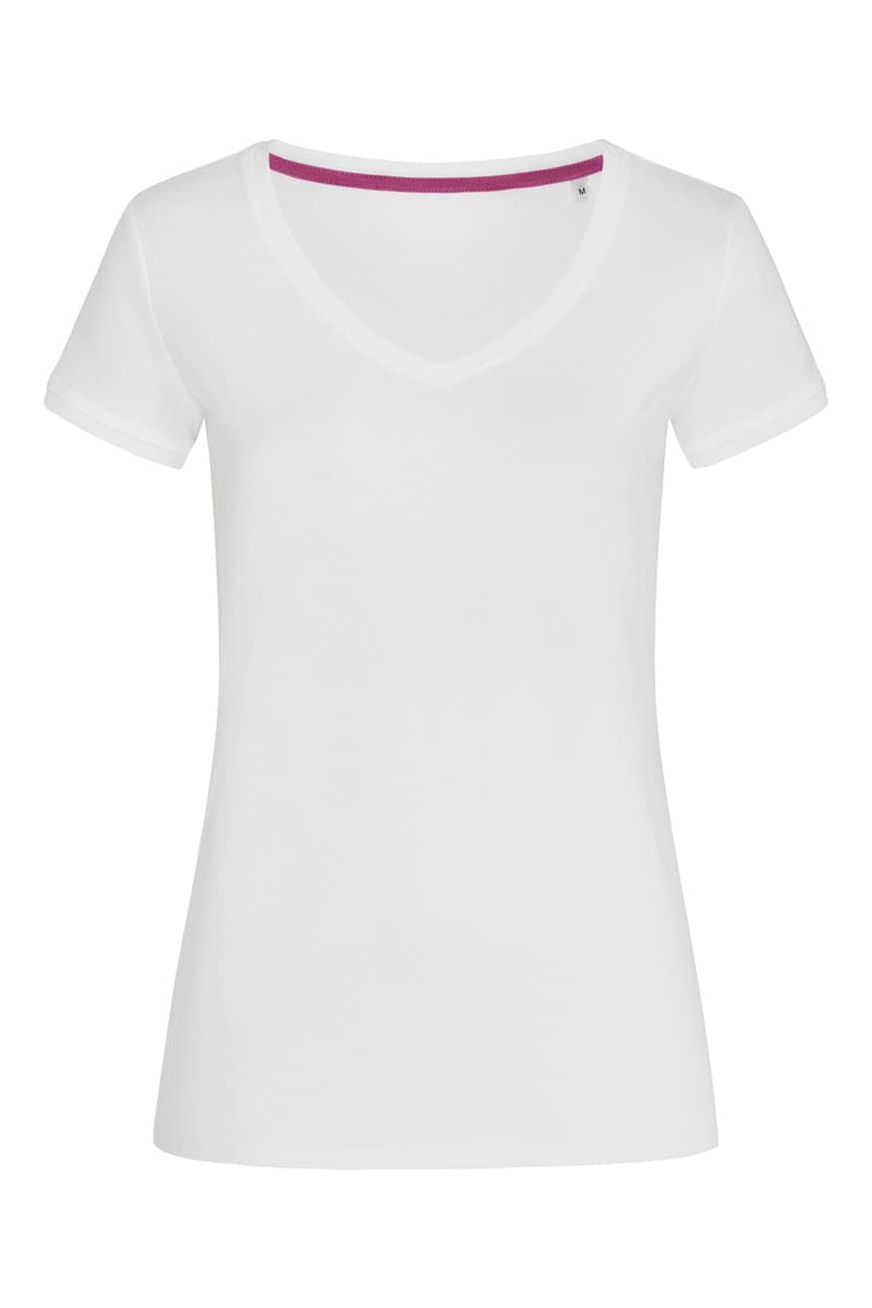T-SHIRT M/C MEGAN SCOLLO A V DONNA T-SHIRT M/C MEGAN SCOLLO A V DONNA