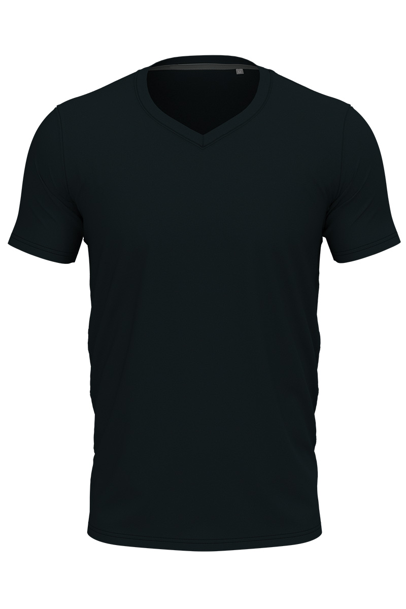 T-SHIRT M/C CLIVE SCOLLO A V UOMO