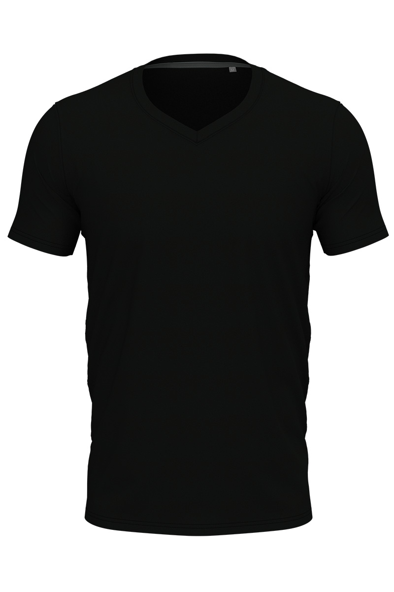 T-SHIRT M/C CLIVE SCOLLO A V UOMO