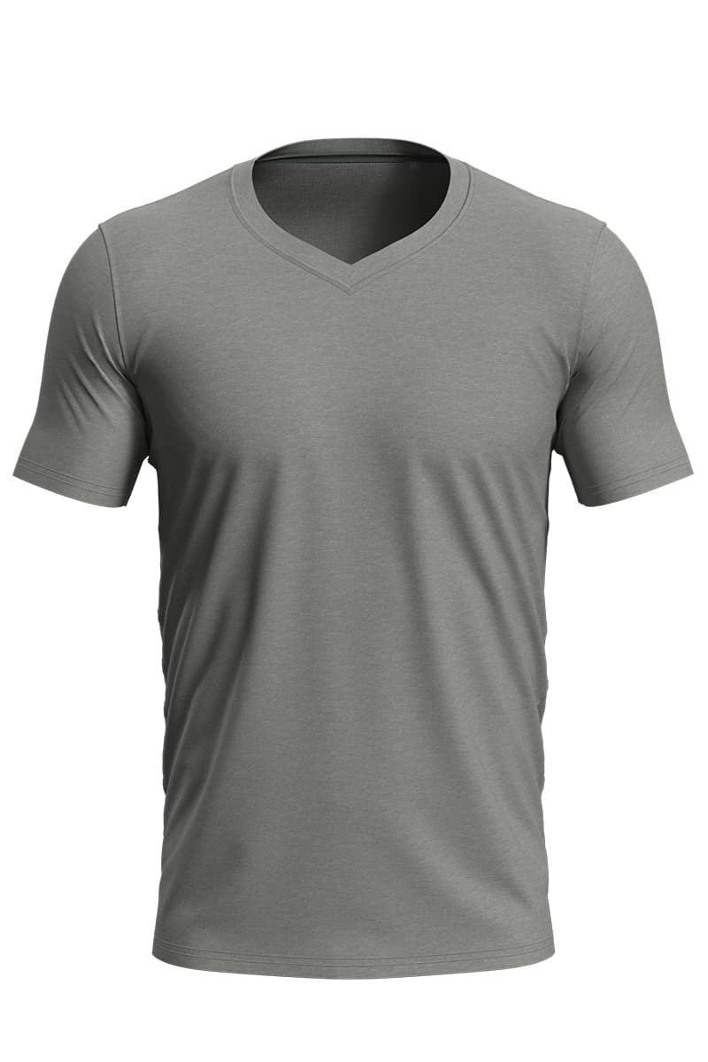 T-SHIRT M/C CLIVE SCOLLO A V UOMO