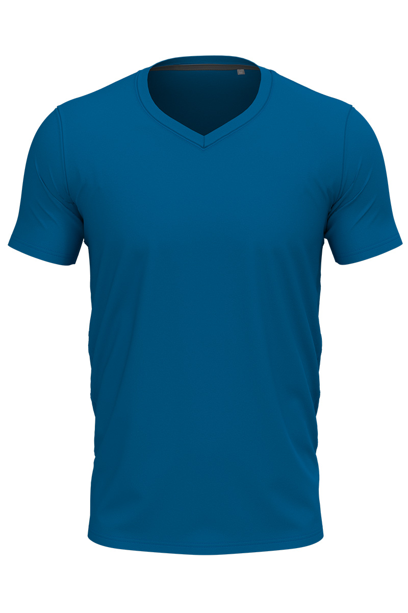 T-SHIRT M/C CLIVE SCOLLO A V UOMO