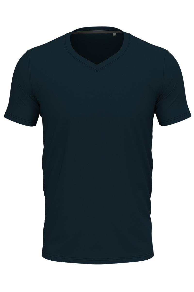 T-SHIRT M/C CLIVE SCOLLO A V UOMO
