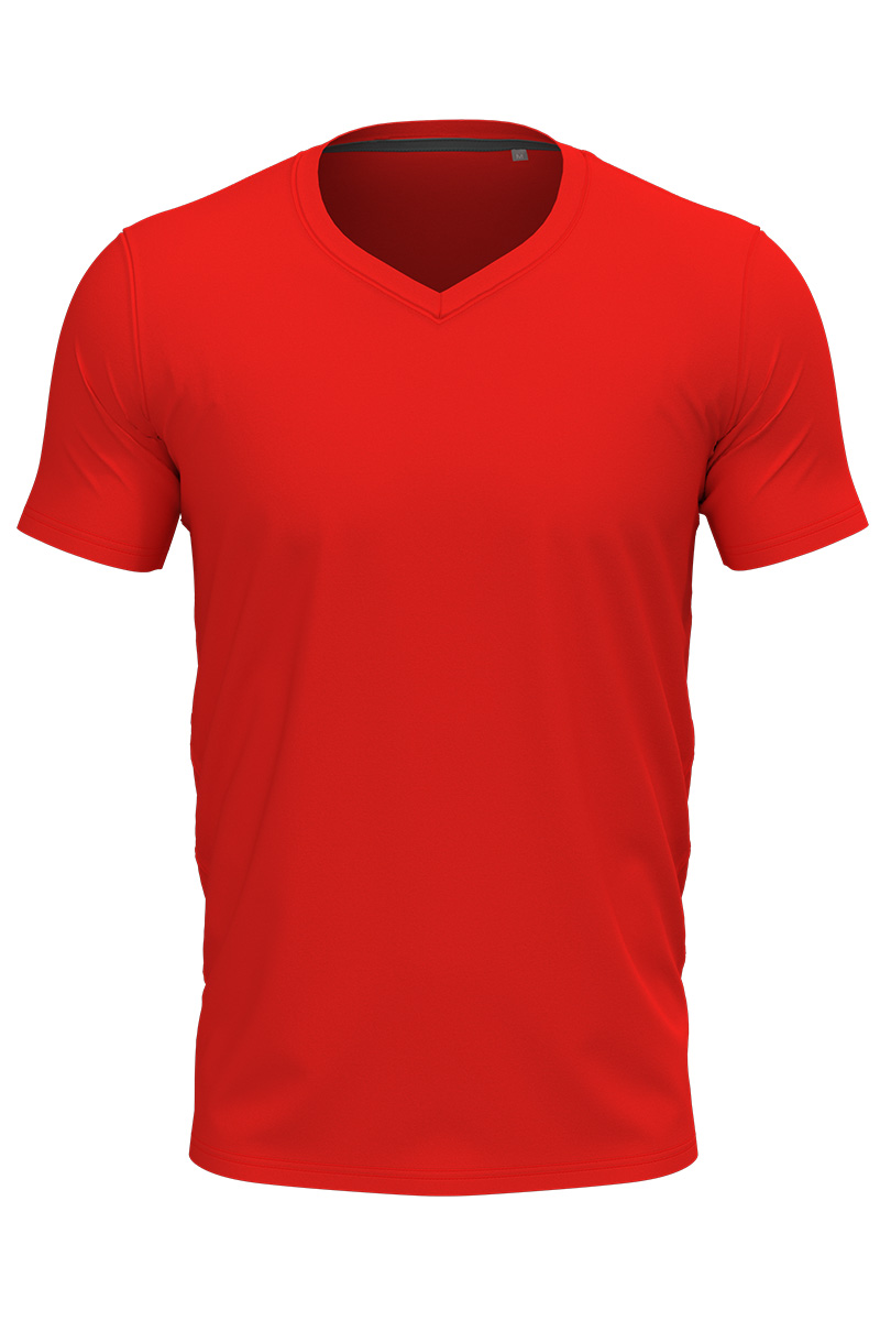 T-SHIRT M/C CLIVE SCOLLO A V UOMO