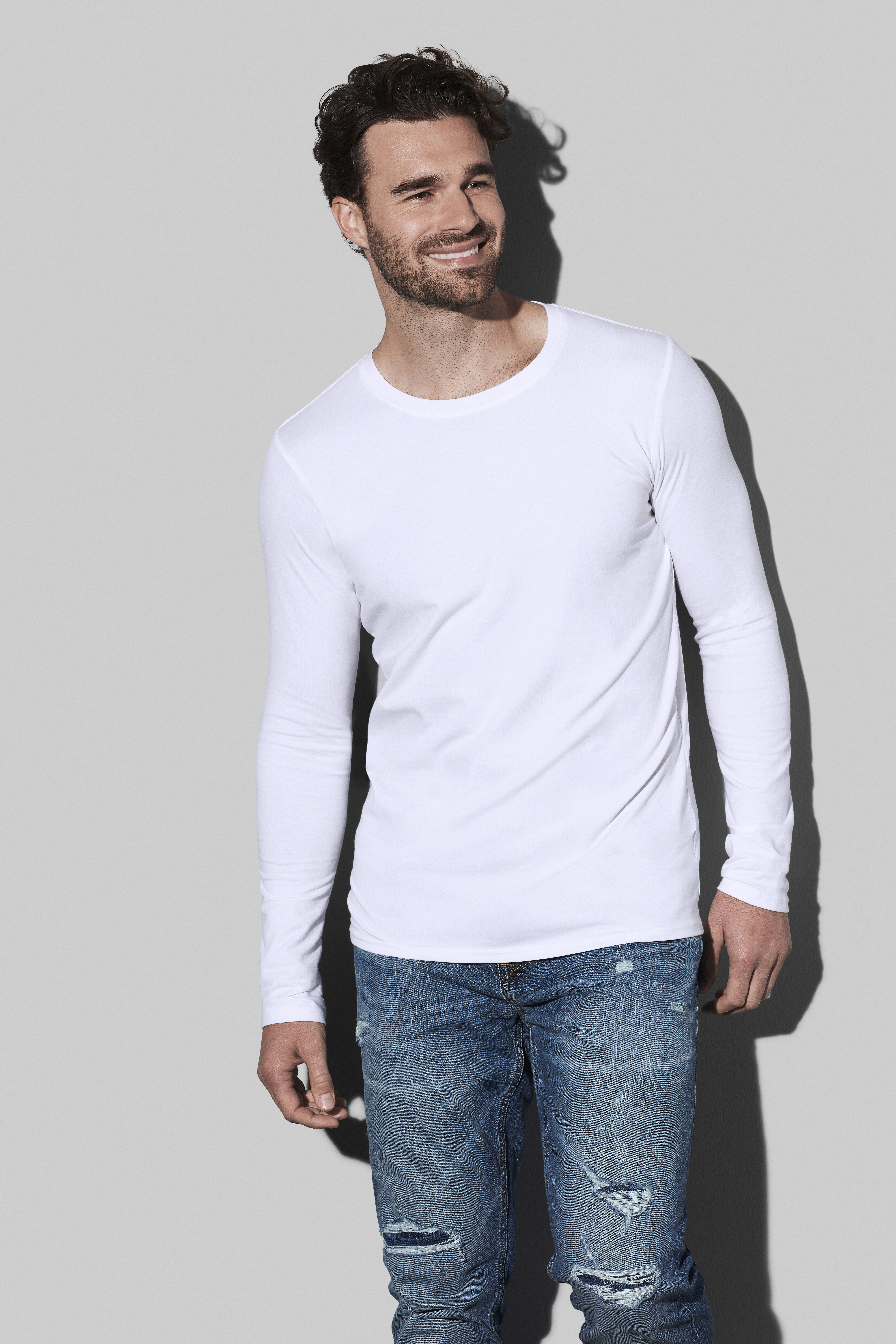 T-SHIRT MANICA LUNGA GIROCOLLO CLIVE UOMO