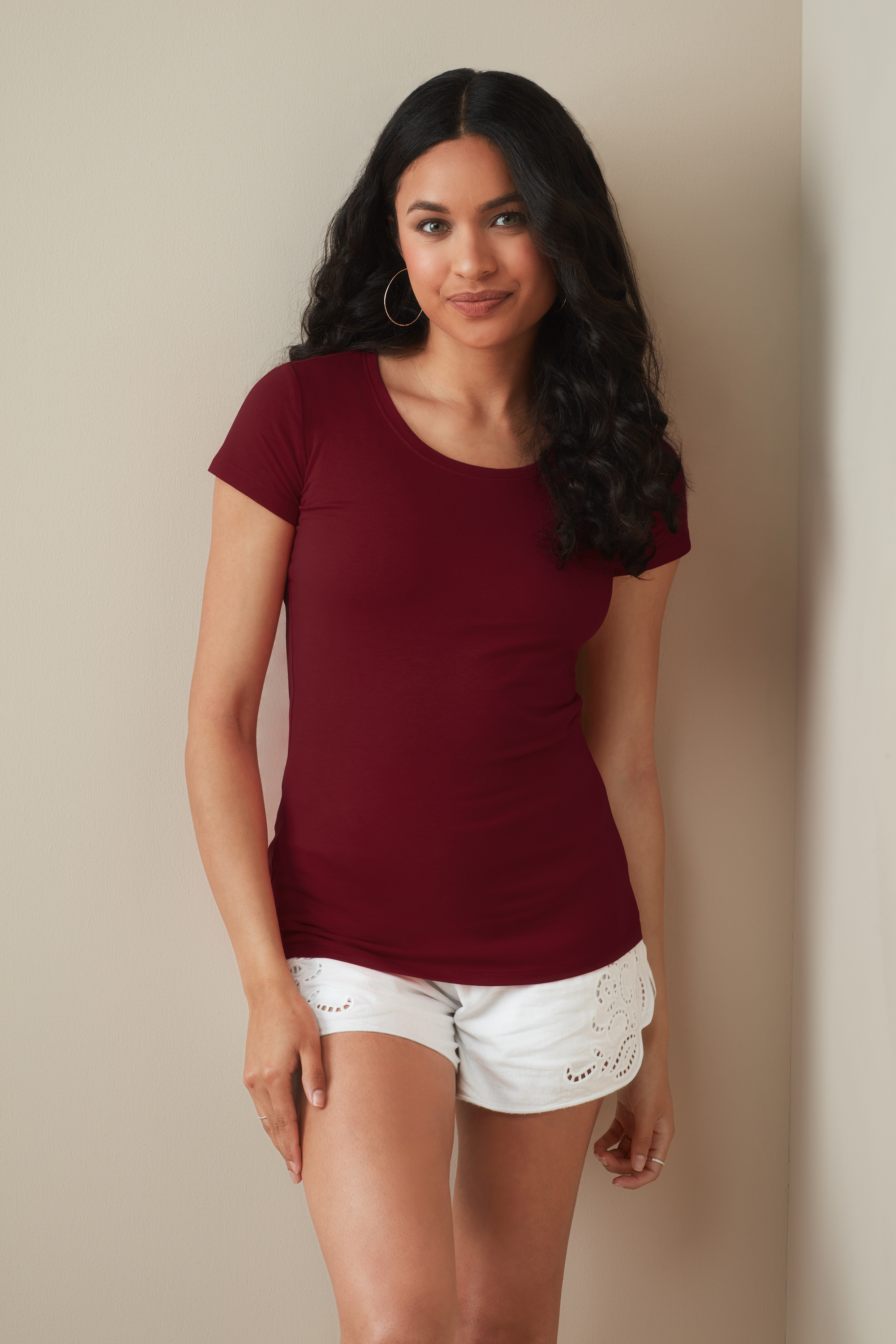 T-SHIRT M/C CLAIRE DONNA