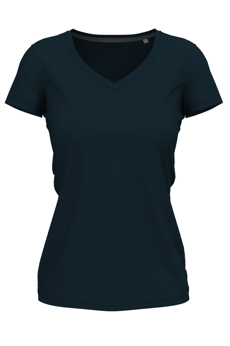 T-SHIRT M/C CLAIRE SCOLLO A V DONNA T-SHIRT M/C CLAIRE SCOLLO A V DONNA