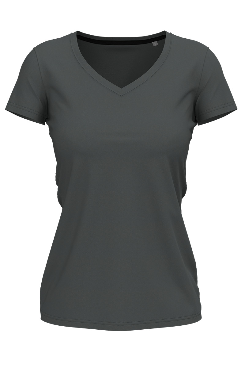 T-SHIRT M/C CLAIRE SCOLLO A V DONNA T-SHIRT M/C CLAIRE SCOLLO A V DONNA