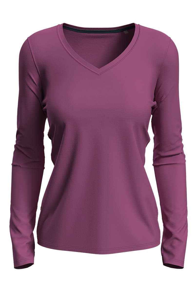 T-SHIRT M/L CLAIRE SCOLLO A V DONNA T-SHIRT M/L CLAIRE SCOLLO A V DONNA
