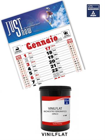 VINILFLAT INCHIOSTRO VINILICO OPACO PER PVC - 1 KG